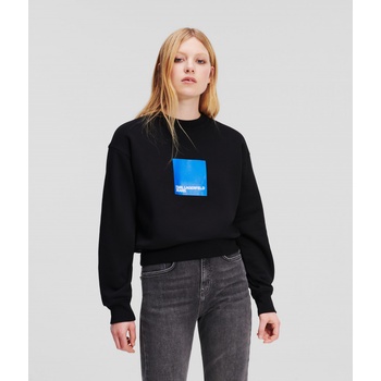Karl Lagerfeld mikina Jeans KLJ REGULAR LOGO SWEAT černá