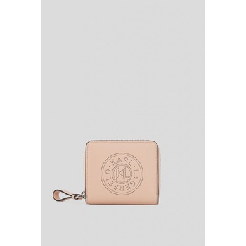 Karl Lagerfeld peněženka K/CIRCLE MD BIFOLD WLLT ANTIQUE ROSE