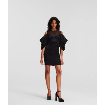 Karl Lagerfeld šaty 236W1312 černá