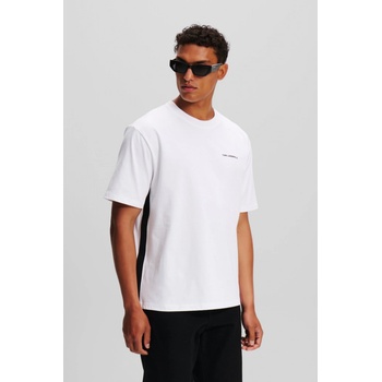 Karl Lagerfeld T-SHIRT W/ SIDE TAPE WHITE