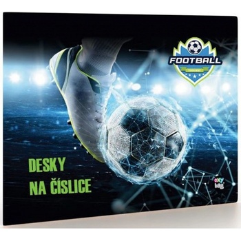 Karton P P Desky na číslice Fotbal