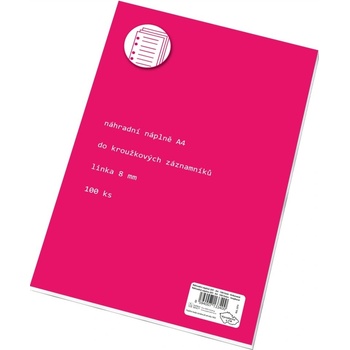 Karton P+P Karis blok A4 PVC Pastelini modrý