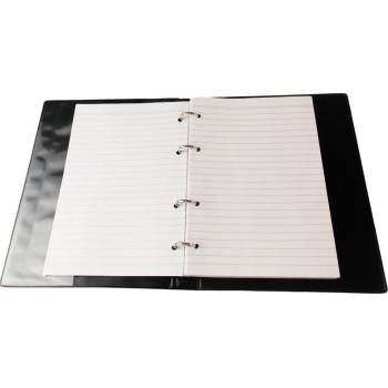 Karton P+P Karis blok A5 4 kroužek plastový černý s náplní