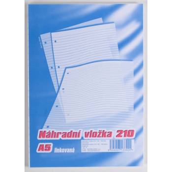 KARTON P+P Náhradní vložka do záznamníků A4 linkované 100 listů