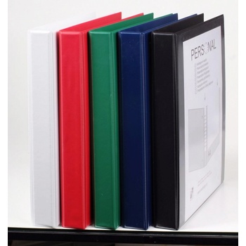 Karton P+P pořadač A4 kroužkový prezentační 3,8 cm 4 kroužek černý