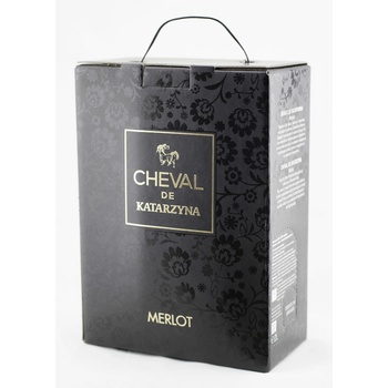 Katarzyna Estate Cheval Bag in Box Merlot červená 2023 14% 2 l (karton)
