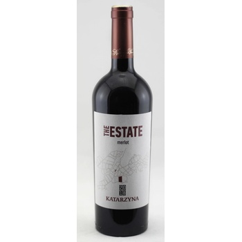 Katarzyna Estate The Estate Merlot červená 2023 14,5% 0,75 l (holá láhev)
