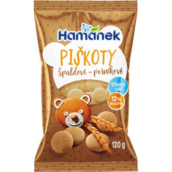 Kávoviny Špaldové piškoty perníkové 120 g