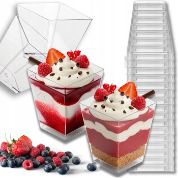 kelímek finger food 150 ml, PS transparentní