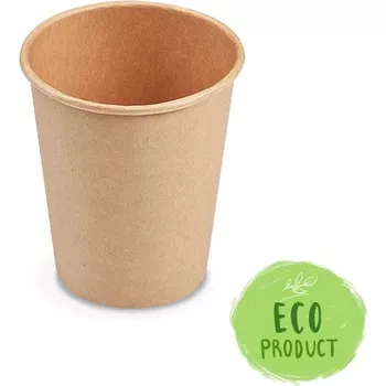 Kelímek papírový Ø80mm 280ml M KRAFT
