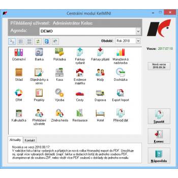 Keloc Účetní program KelMINI BASIC