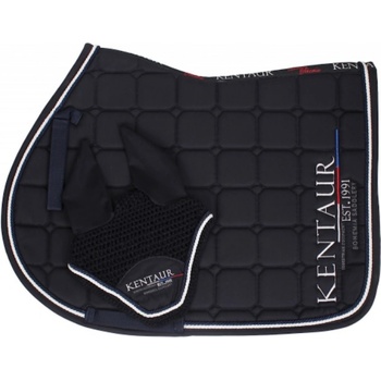 KENTAUR Dečka podsedlová černá EST1991 a naúšníky