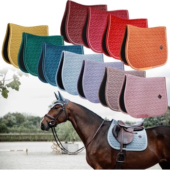 Kentucky Podsedlová dečka Velvet mustard PVS