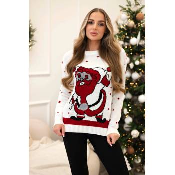 Kesi Svetr s Santa Claus ecru