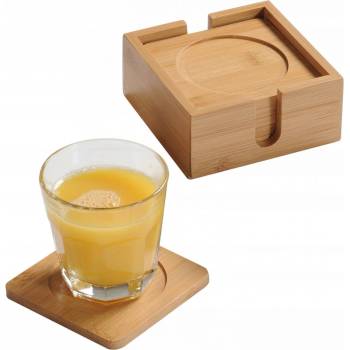 Kesper 58746 bambusových podtácků 6ks 10cm