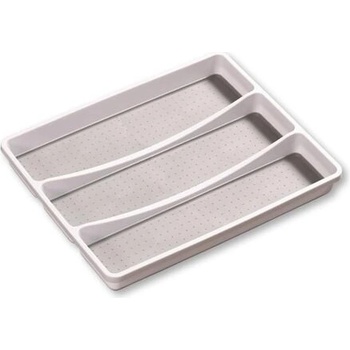 KESPER Příborník 3 přihrádky, 40,5 x 32,5 x 4,5 cm, plast, bílá KESPER 30094