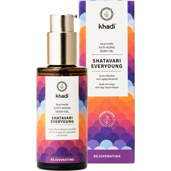 Khadi Elixír olej pro pokožku a duši SHATAVARI EVERYOUNG 100 ml