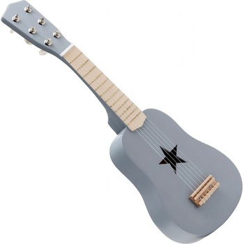 Kids Concept dřevěná kytara šedá