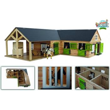 Kids Globe Farming stáj pro koně 68x77x:24