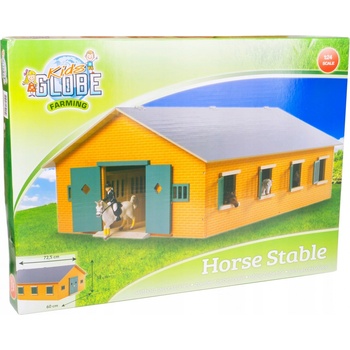 Kids Globe Farming stáj pro koně 725x60x375cm v krabičce 1:24