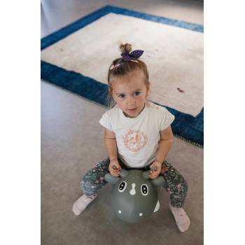 KidzzFarm skákací kráva šedá