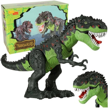 KIK Dinosaurus T-REX LED efekty pohyblivé části zvukové efekty