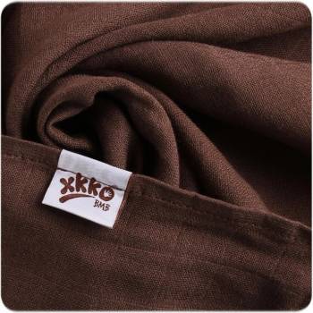 KIKKO Bambusová osuška XKKO®BMB Choco 90x100cmDARK CHOCO