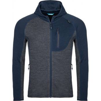 Kilpi MERINI-M pánský svetr s kapucí tmavě modrá