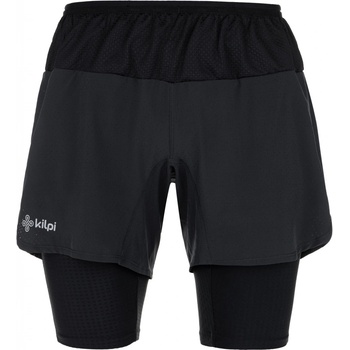 Kilpi pánské běžecké šortky Bergen černé
