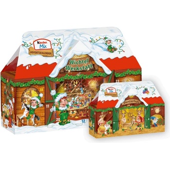 Kinder 3D adventní kalendář chaloupka 234 g