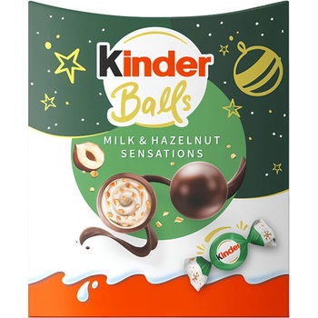 Kinder Balls lískový oříšek 90 g