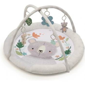 KINDERKRAFT Deka hrací s hrazdičkou Cozyplay Light Grey