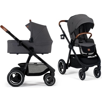 Kinderkraft kombinovaný 2v1 EVERYDAY Black Dark Grey 2021