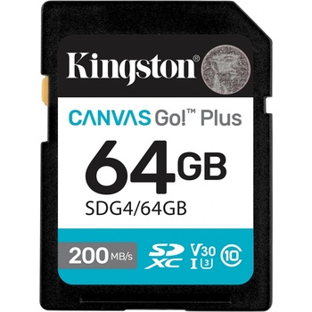 Kingston SDXC 64GB Canvas Go Plus SDG4/64GB