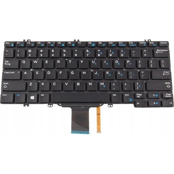Klávesnice DELL LATITUDE 7380 7389 7390 / LED