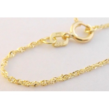 Klenoty Budín Dámský zlatý řetízek 3640001