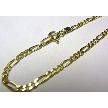 Klenoty Budín Dámský zlatý řetízek H6090