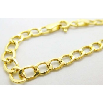 Klenoty Budín Mohutný pánský zlatý náramek PANCER HK7065