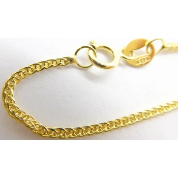 Klenoty Budín Pánský dlouhý přívěskový řetízek ze žlutého zlata HK6016