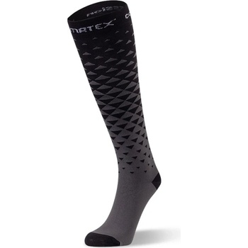 Klimatex ponožky COMPRESS TOAN šedá/černá