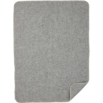 Klippan Švédsko deka Soft Wool šedá Světle šedá