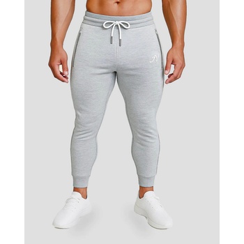 Klomio pánské tepláky Slim Fit Live Now šedá