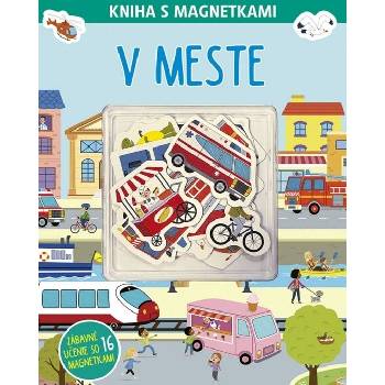 Kniha s magnetkami V meste Stonožka