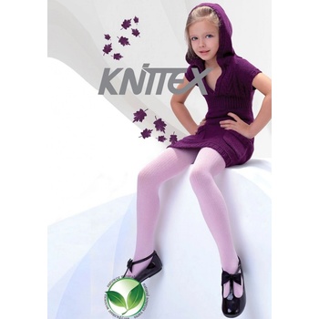 Knittex dětské punčocháče Agatka carmen červená