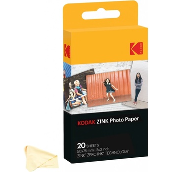 Kodak Zink - fotografický papír 2x3 20 pack