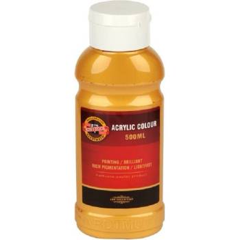 Koh-i-noor barva akrylová 500ml zlatá 0810