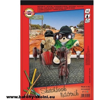 KOH-I-NOOR Náčrtník Sketchbook A4 40 listů