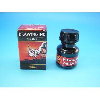 Koh-i-noor tuš 141761 umělecká 2700 čerň kostní