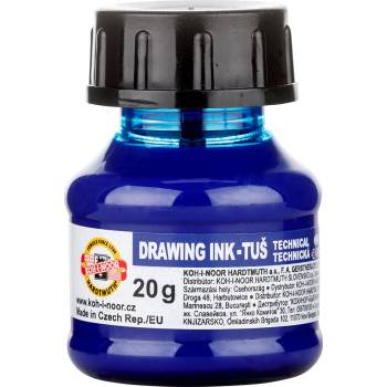KOH-I-NOOR Tuš technická 20g modrá