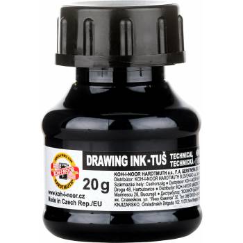 Koh-i-noor Tuš technická černá 20 g